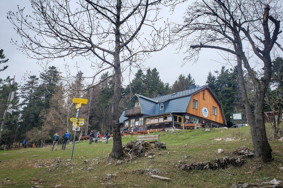 Blick aufs Hubertushaus. Foto: Linda Prähauser