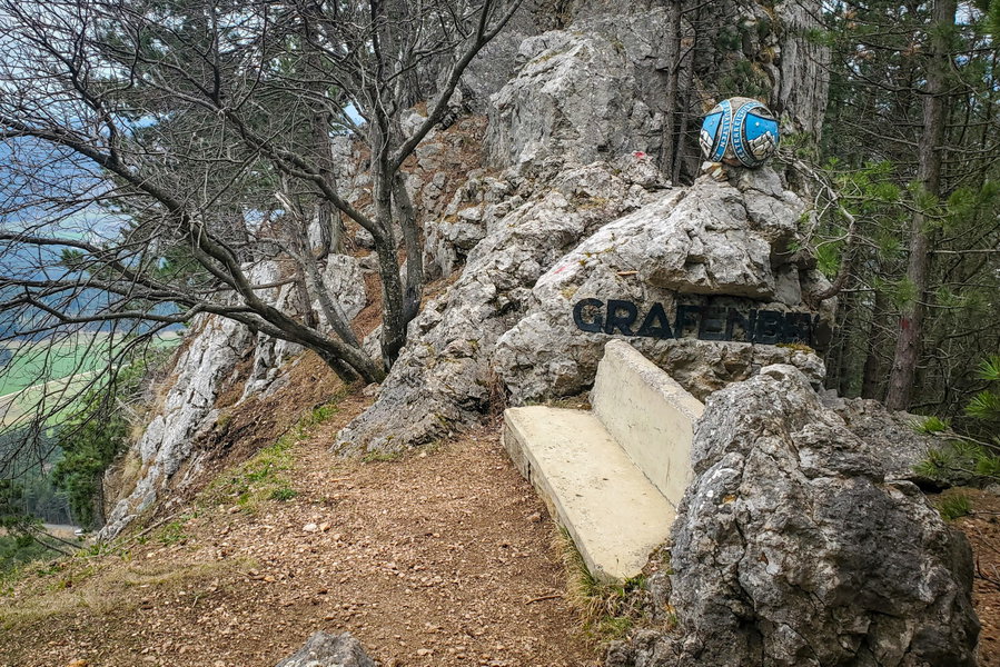 Pausenplätzchen am Grafenberg. Foto: Linda Prähauser