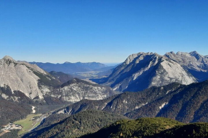 Gipfelaussicht. Fotos: TVB Seefeld, H. Sonntag
