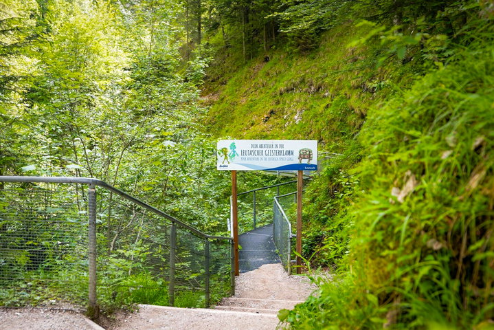 Am Beginn der Geisterklamm. Fotos: TVB Seefeld