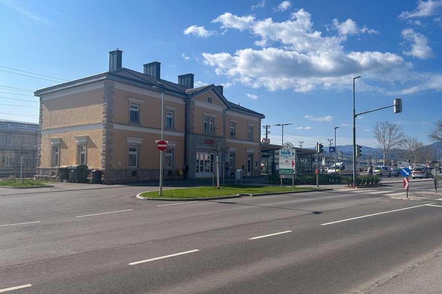Bahnhof Ternitz. Foto Veronika Schöll