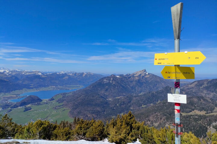 Blick vom Gartenzinken zum Schafberg sowie zur Zimnitzschneid. Fotos: Manfred Hinteregger  