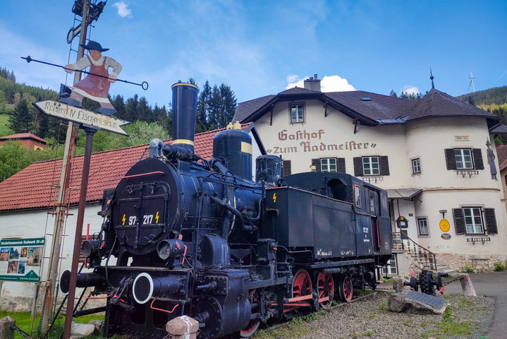 Vom Hauptplatz in Vordernberg geht’s zurück nach Leoben. Fotos: Manfred Hinteregger