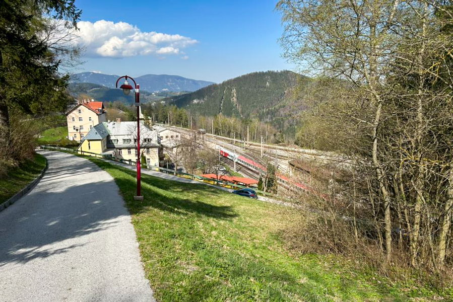 Bahnhof Semmering. Foto Veronika Schöll