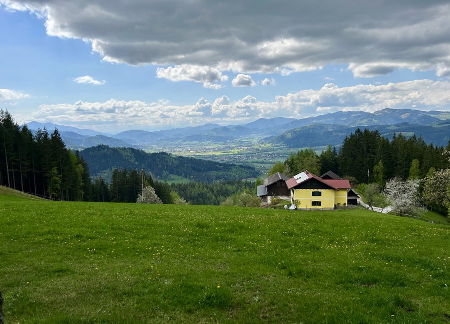Schöne Aussicht bei der schönen Aussicht. Foto Veronika Schöll