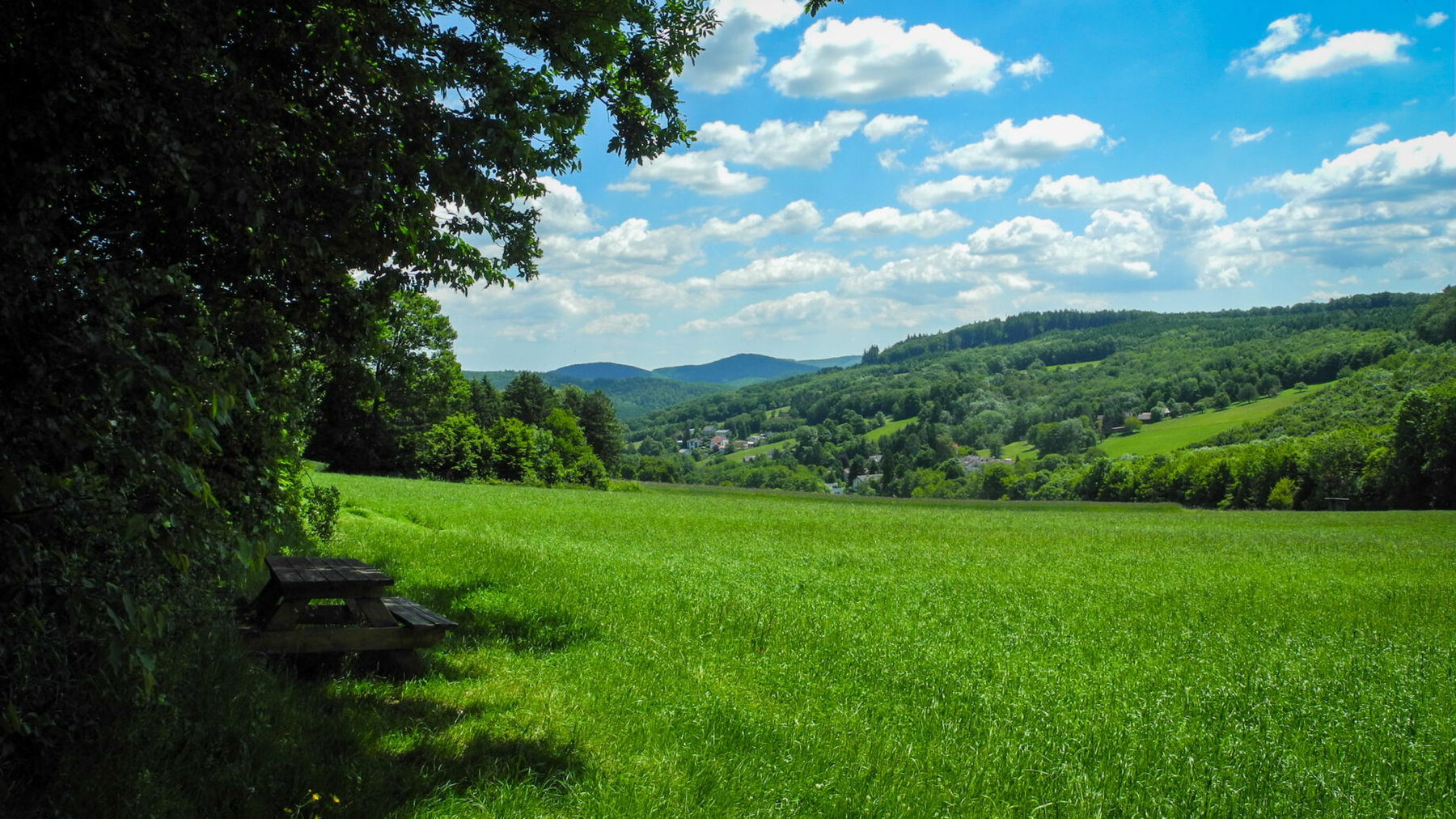 Blick ins Irenental und auf den Ortsteil Brettwies. Foto: Barbara Wanzenböck