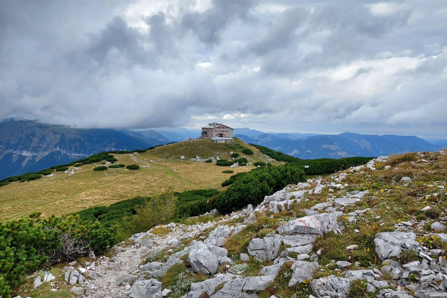 Über den Plan B-Klettersteig auf die Rax