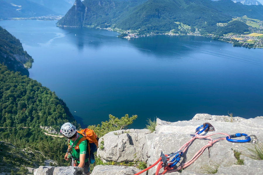 Wunderschöne Aussicht bei einem der Standplätze. Foto: Sarah Stainer