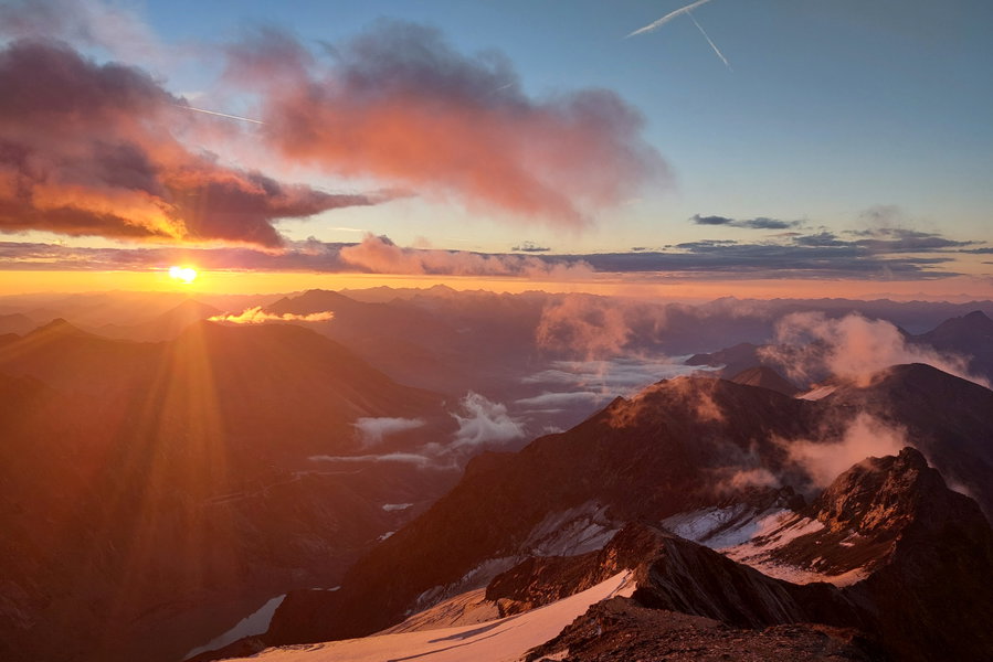 Sonnenaufgang. Foto: Alice Frischherz
