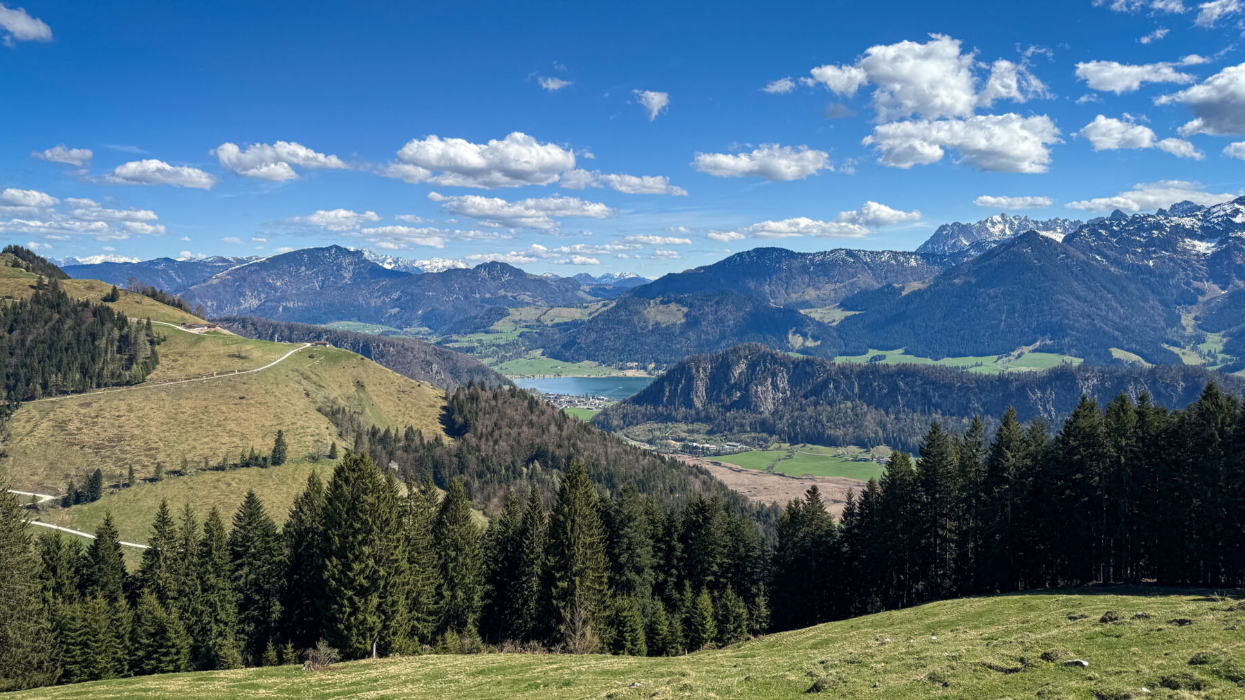Blick auf den Walchsee. Foto: Bernhard Walle