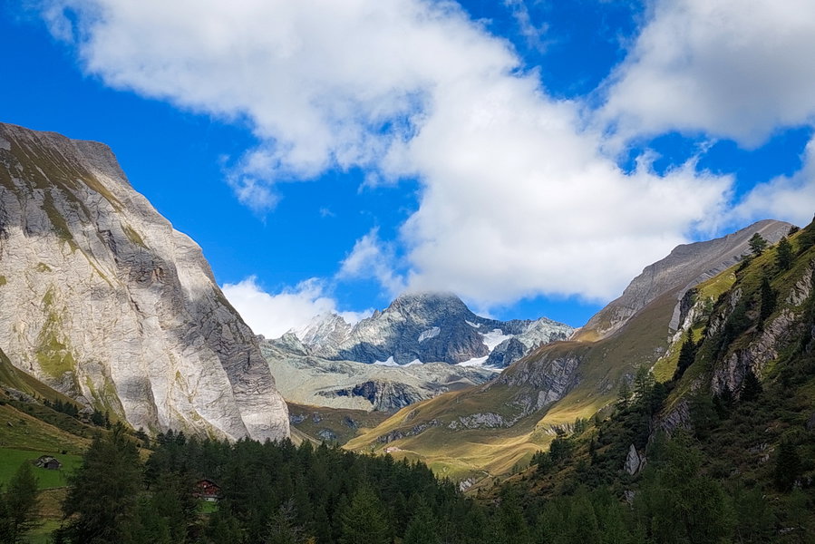 Letzter Blick auf den Großglockner. Foto: Alice Frischherz