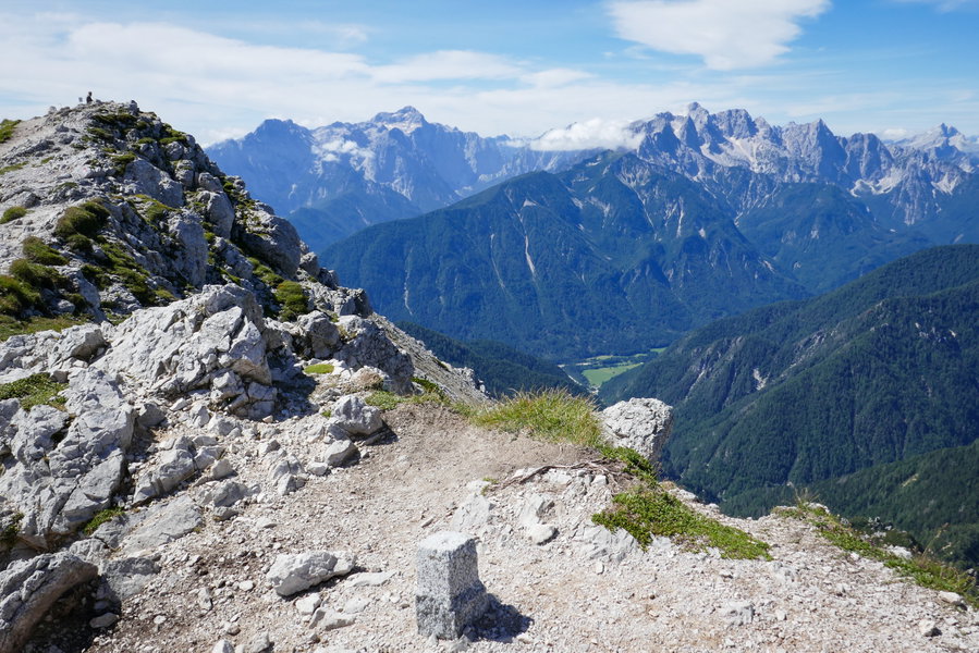 Blick nach Süden Richtung Triglav und Co. Foto: Siebenbrunner, POW AT