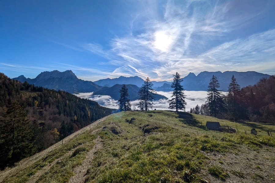 “Über den Wolken …” Foto: Anna , POW AT