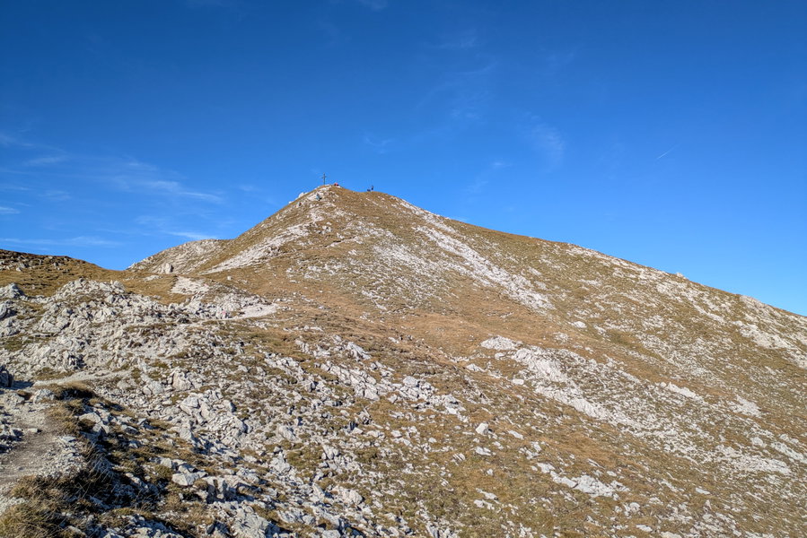 Jetzt fehlt nicht mehr viel auf den Natterriegel. Foto: Anna, POW AT