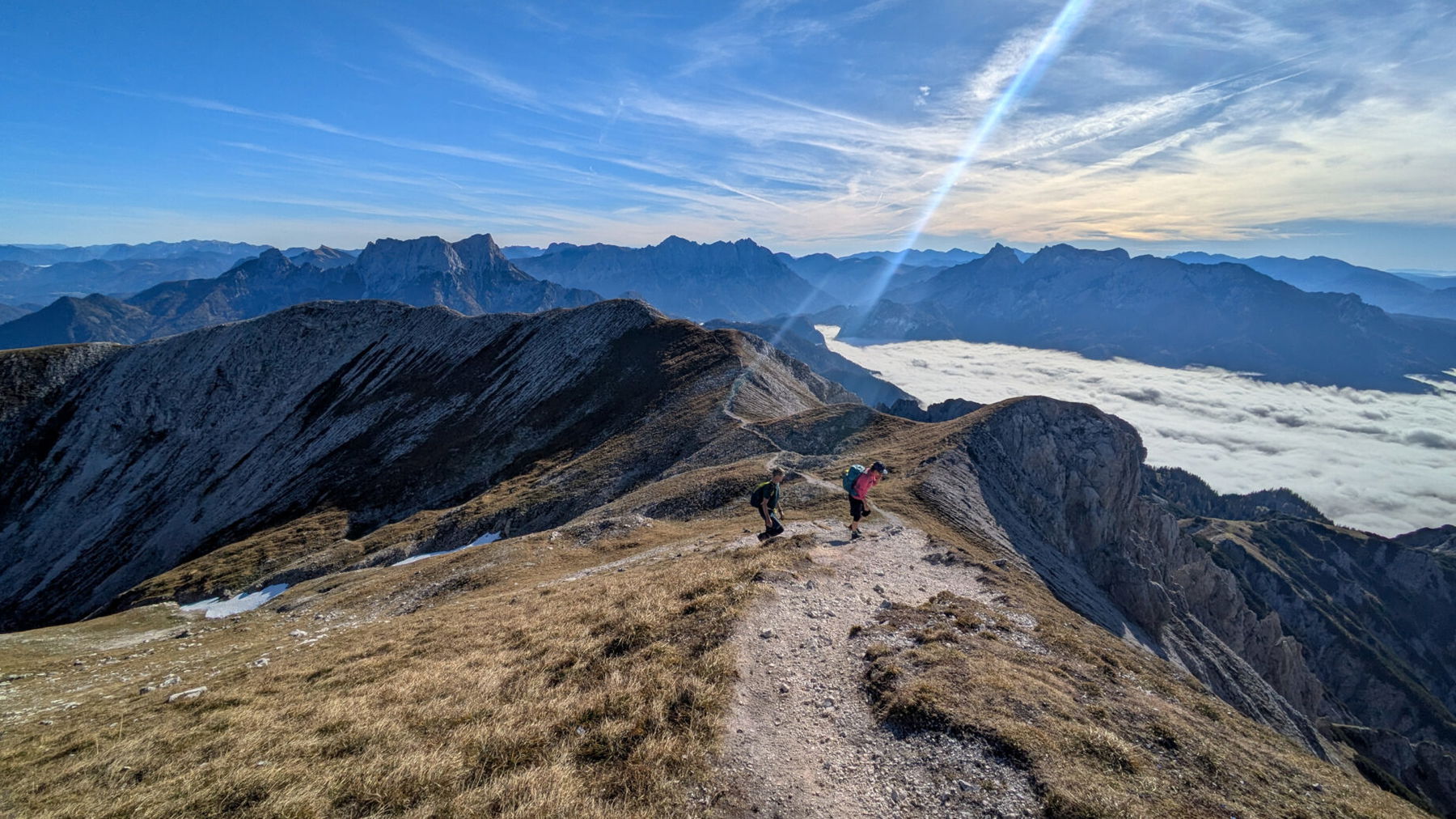 Die letzten Meter auf den Gipfel. Foto: Anna, POW AT