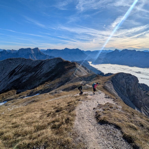 Die letzten Meter auf den Gipfel. Foto: Anna, POW AT