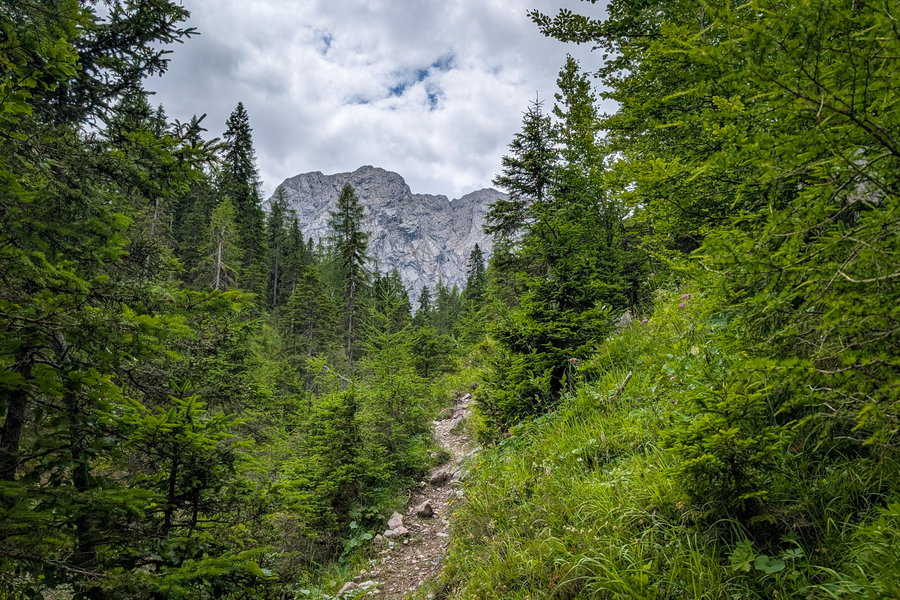 Blick auf den Reißkofel (2.371m). Foto: Martin Heppner