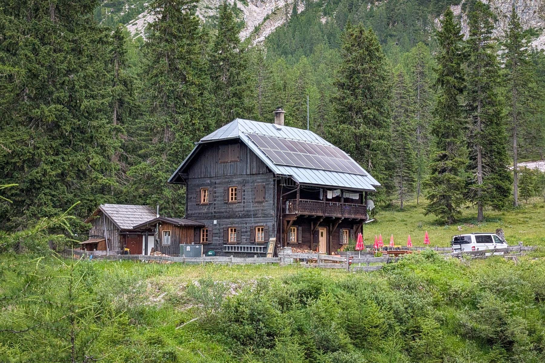 E.T.-Compton-Hütte. Foto: Martin Heppner