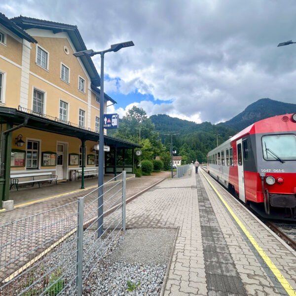 Bahnhof Grünau. Foto: Veronika Schöll