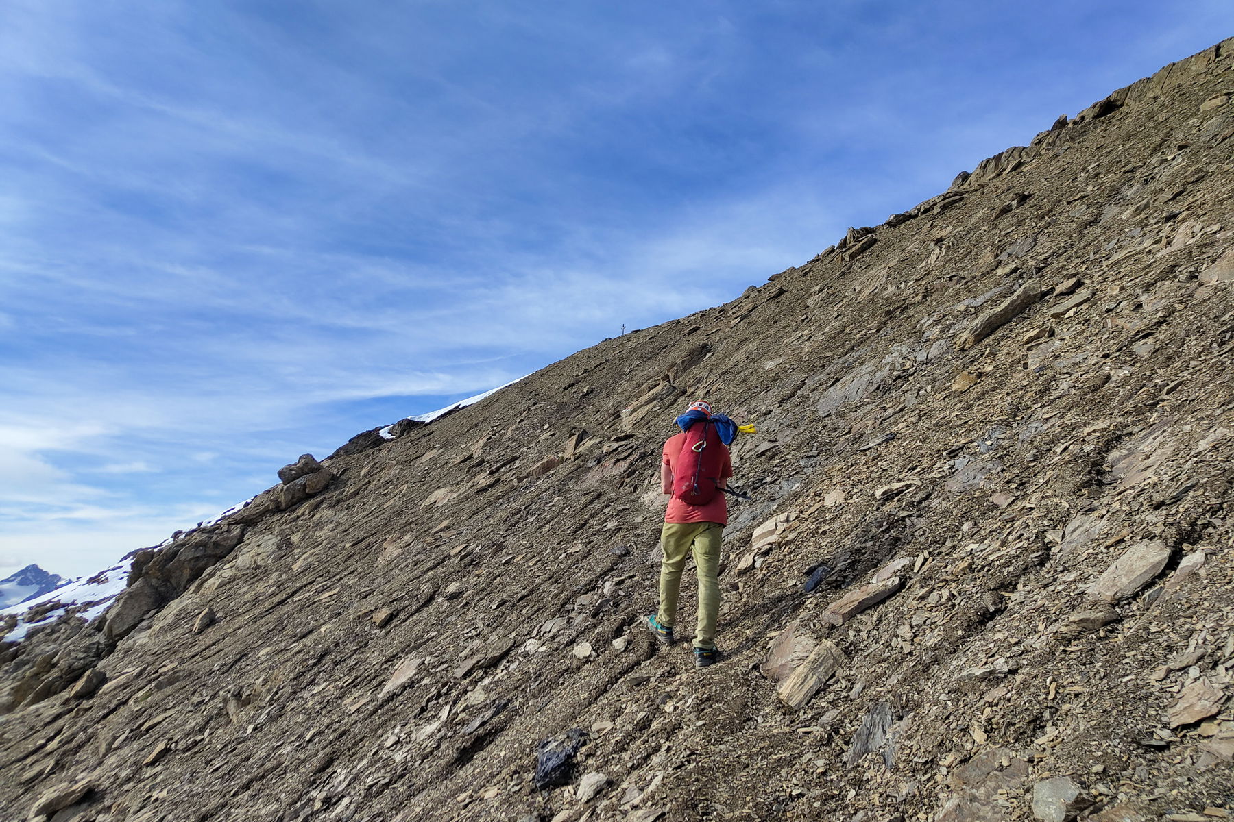 Aufstieg zum Gatschkopf. Fotos: David Kurz, Simon Widy