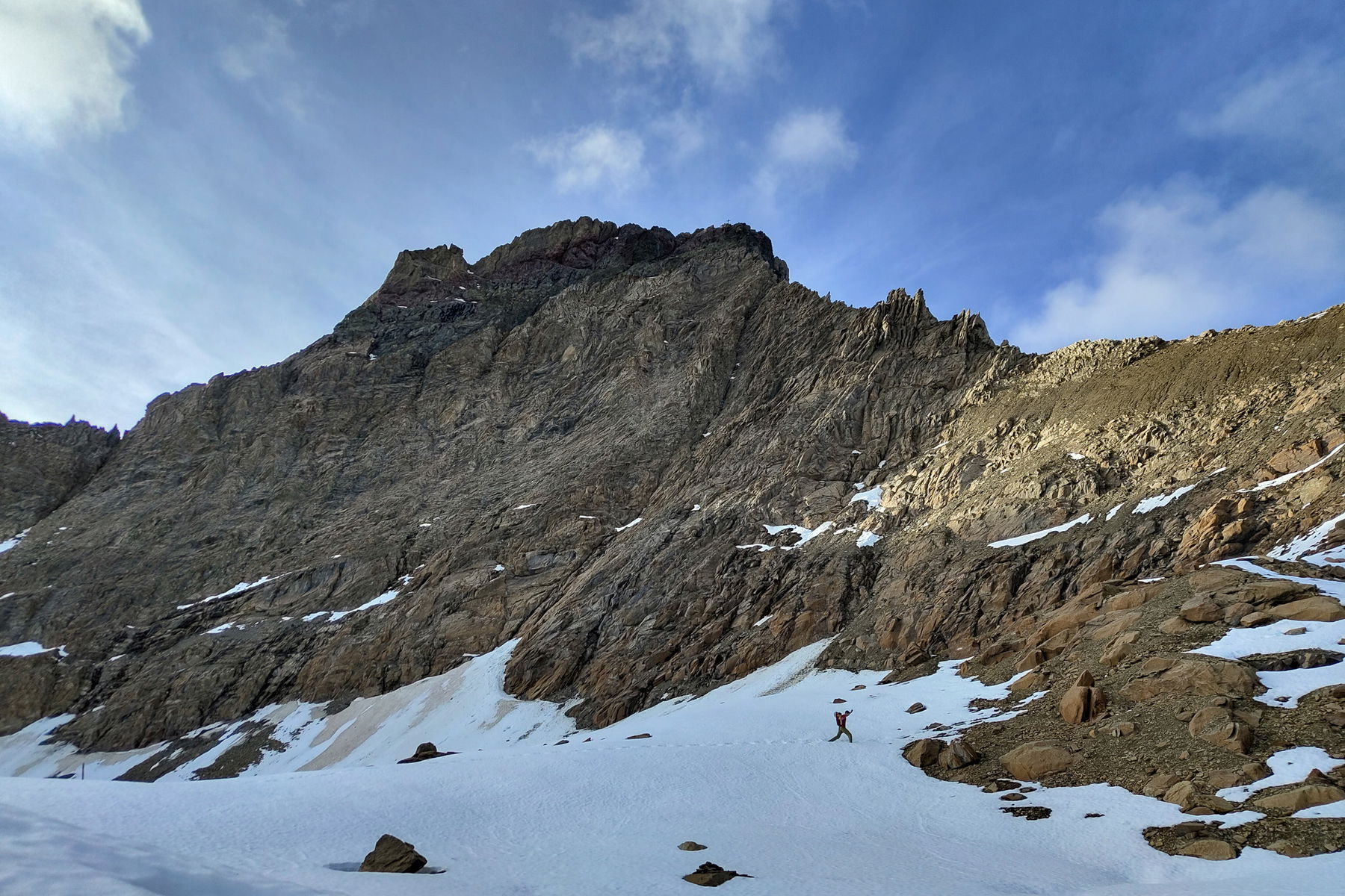 Der Grinner Ferner und die Parseier Spitze. Foto: Simon Widy