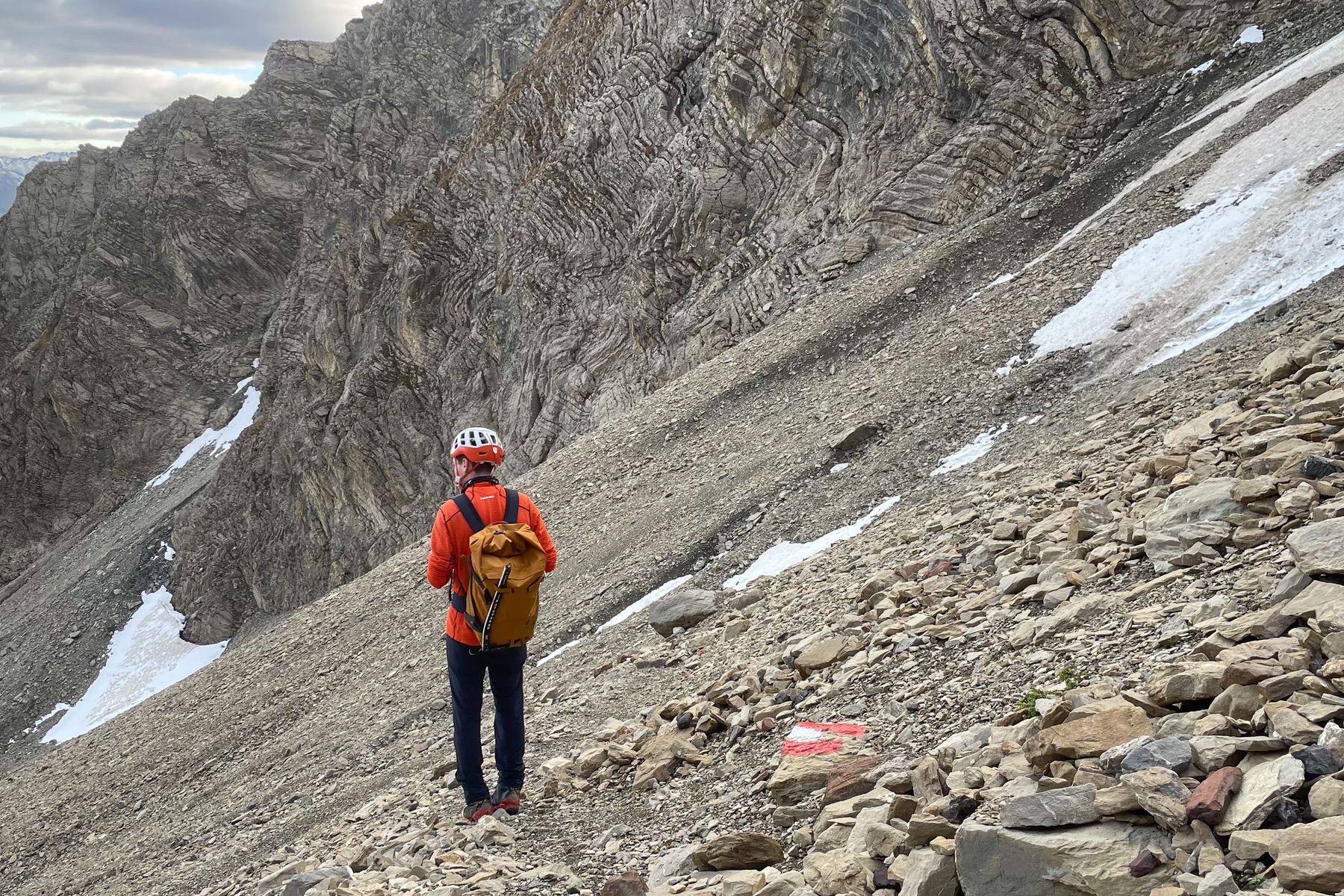 Abstieg zur Augsburger Hütte. Fotos: Linus Güttler
