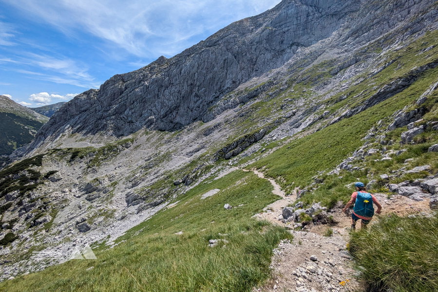 Danach verwandelt sich der Weg regelrecht in einen Panoramatrail. Foto: Anna, POW AT