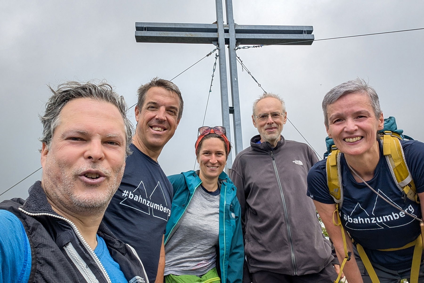 Gipfelselfie am Windhagkogel. Foto Martin Heppner