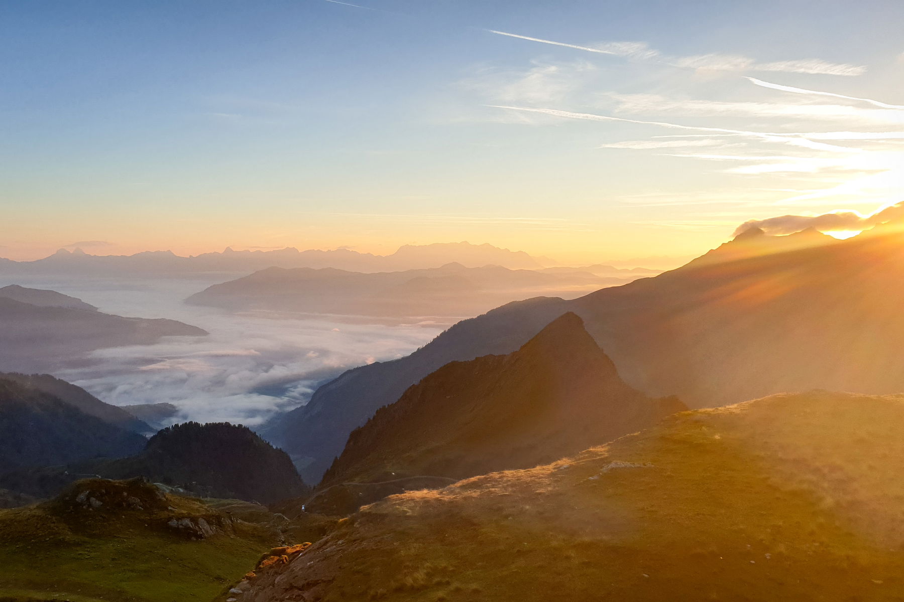 Morgenstimmung. Foto: Markus Büchler