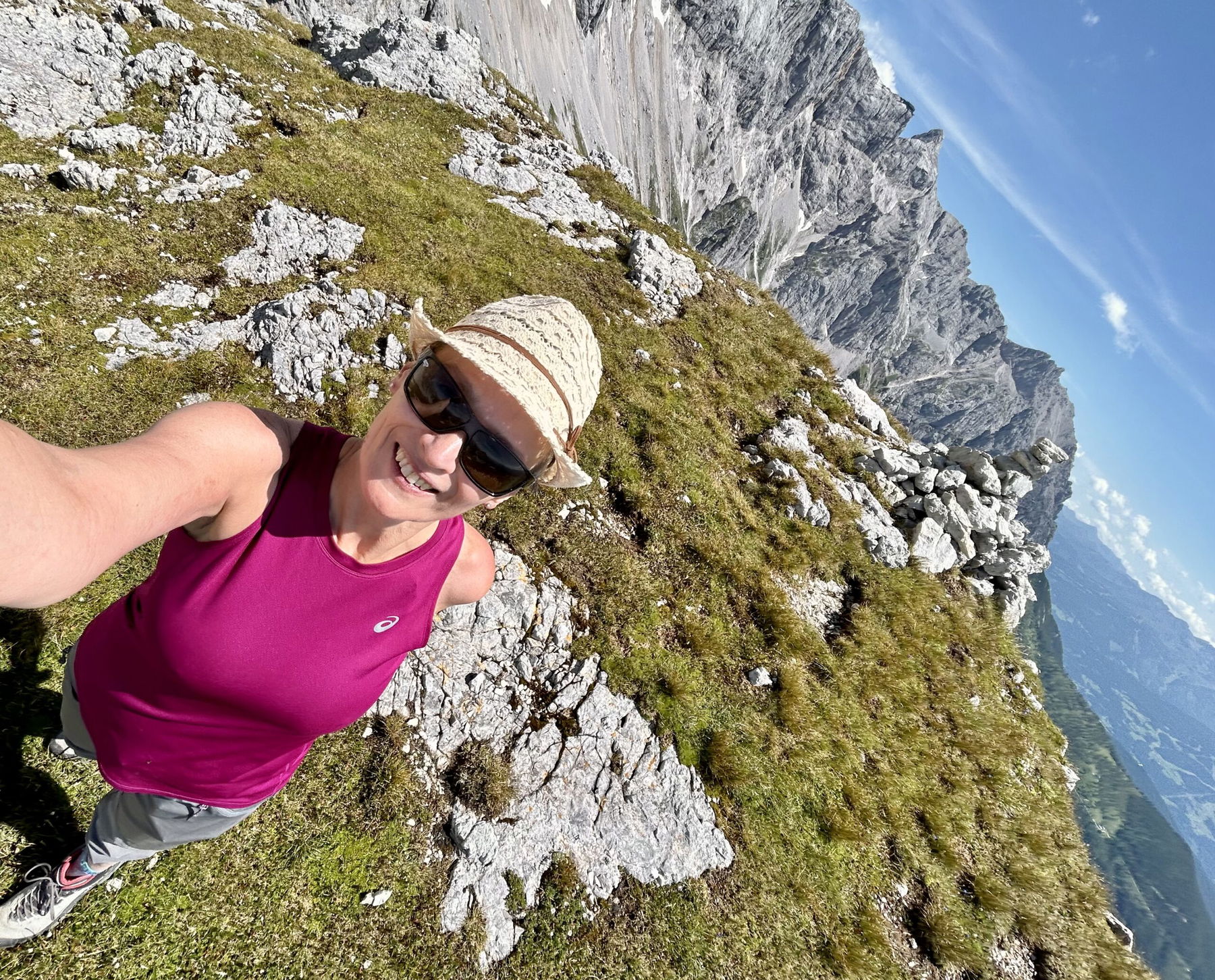 Gipfelglück am Raucheck. Foto Veronika Schöll