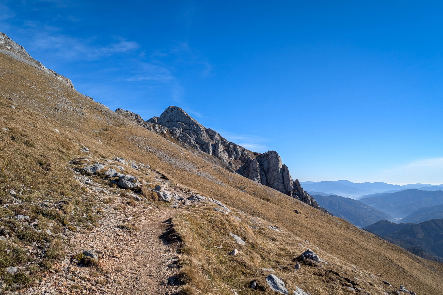 Noch liegt einiges an Strecke vor uns bis zum Gipfelsieg. Foto: Anna, POW AT