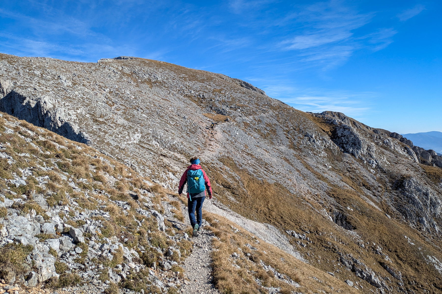 Doch noch immer fehlt uns ein ordentliches Stück bis zum Gipfel. Foto: Anna, POW AT