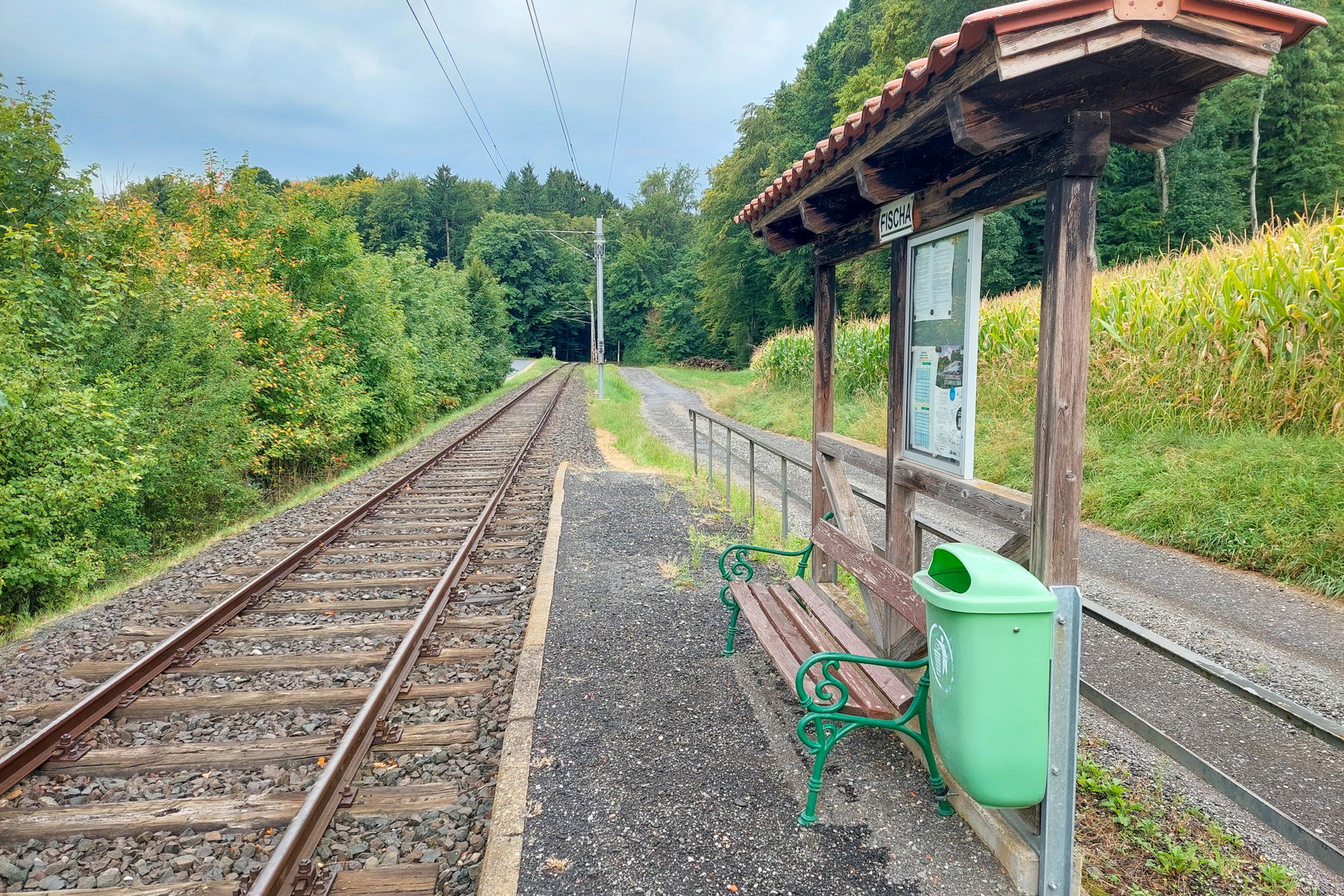 Impressionen entlang des Weges. Fotos: Alice Frischherz