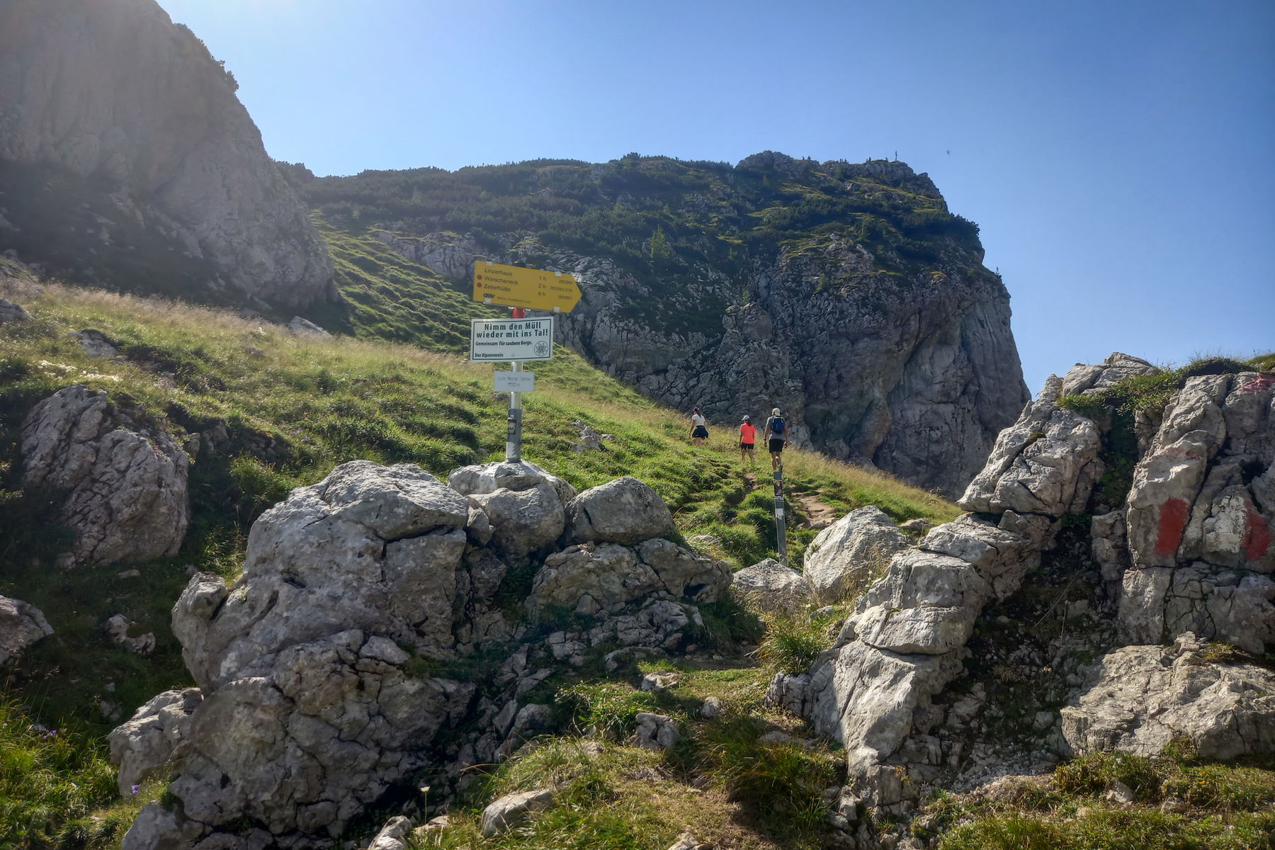 Rote-Wand Sattel. Foto: Martina Friesenbichler