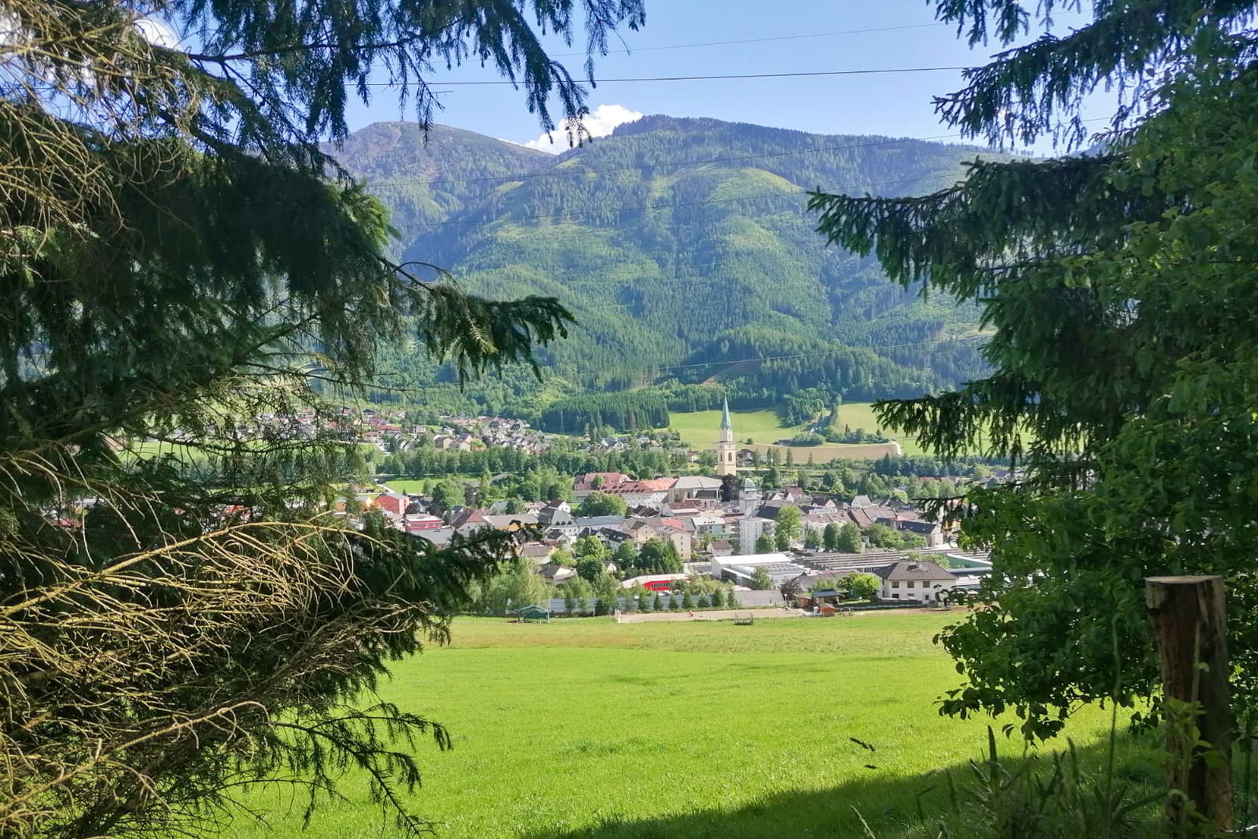 Da leuchtet mir mein Ziel schon entgegen. Foto: Sarah Pallauf