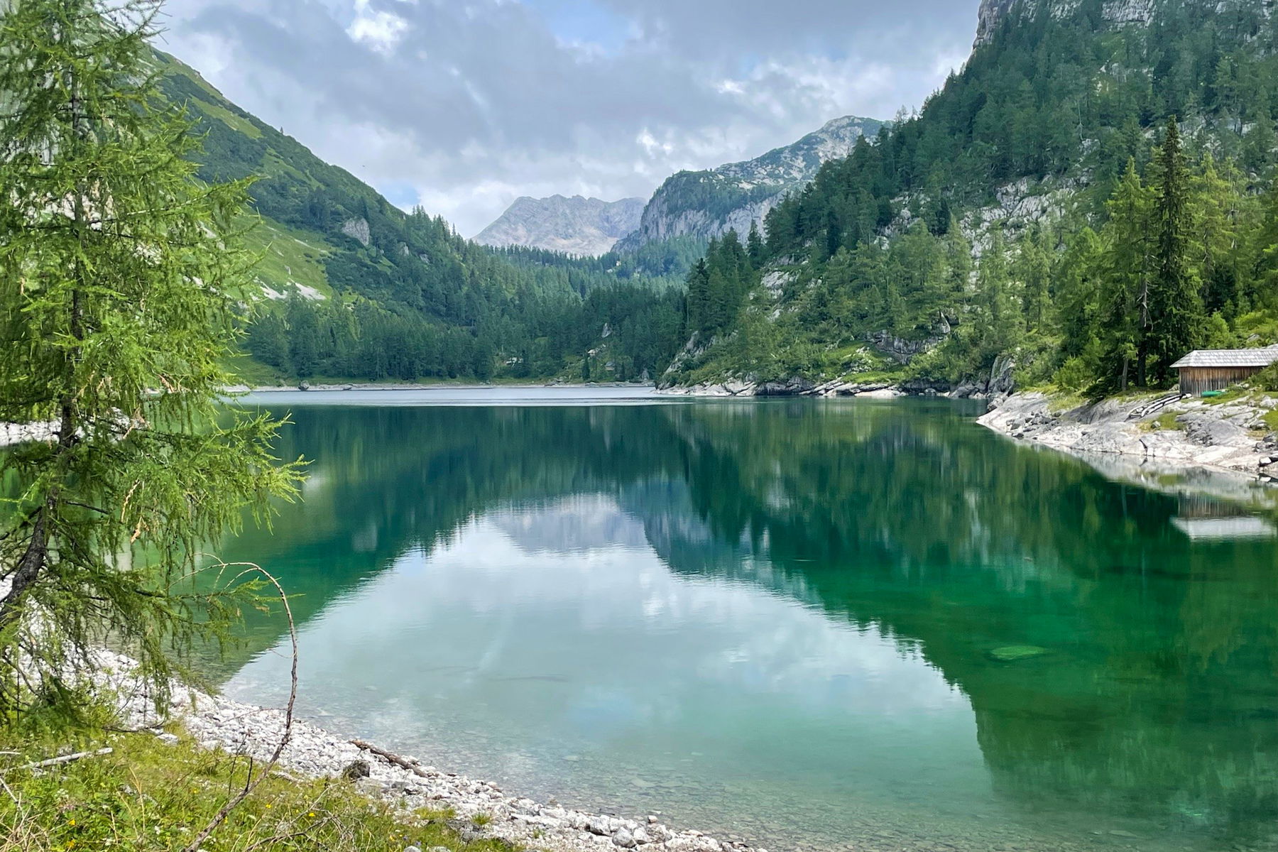 Vorderer Lahngangsee. Foto: Ursula Truebswasser