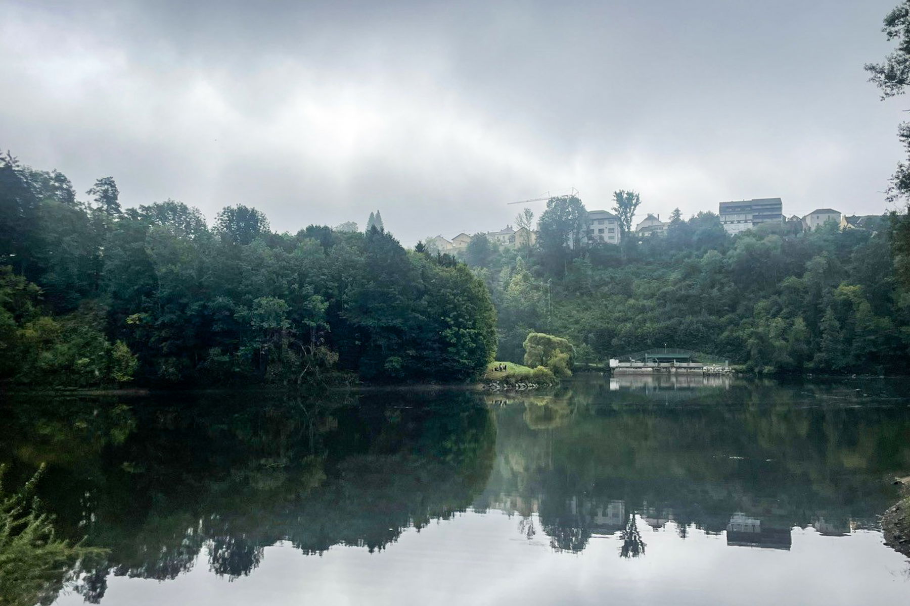 Stausee bei Neufelden. Foto: Ursula Truebswasser