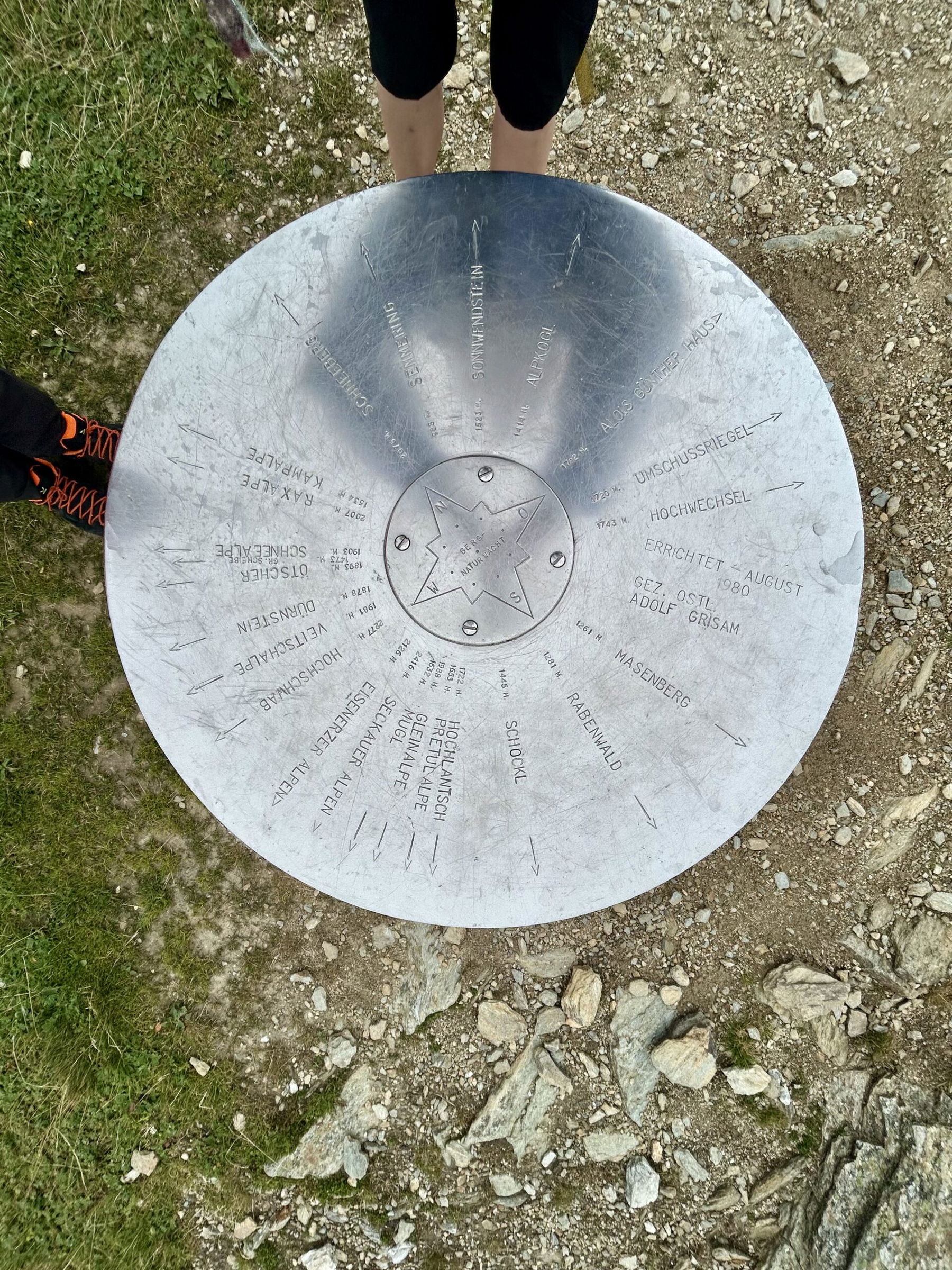 Bei schönem Wetter könnte man die gute Aussicht genießen. Fotos Veronika Schöll