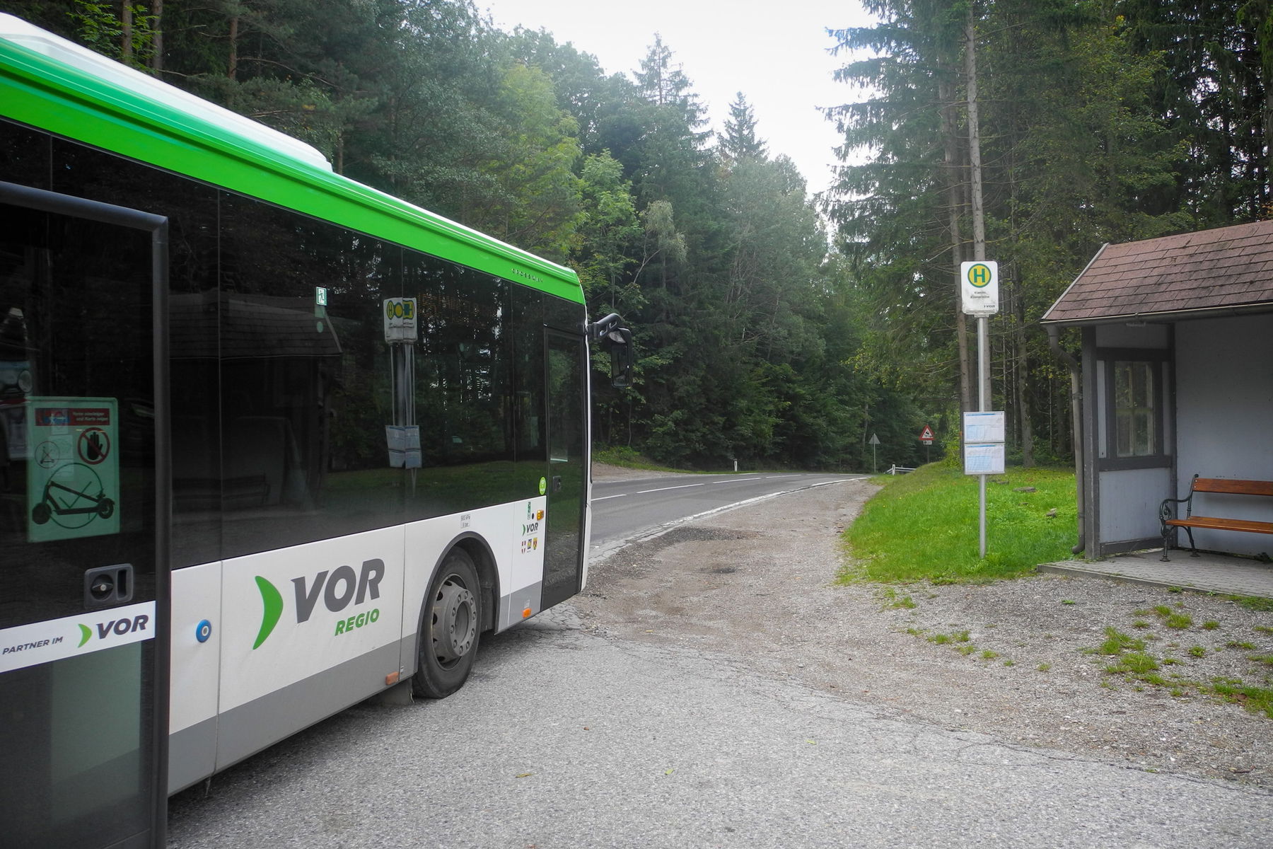 Start bei der Station Klammhöhe. Foto: Barbara Wanzenböck