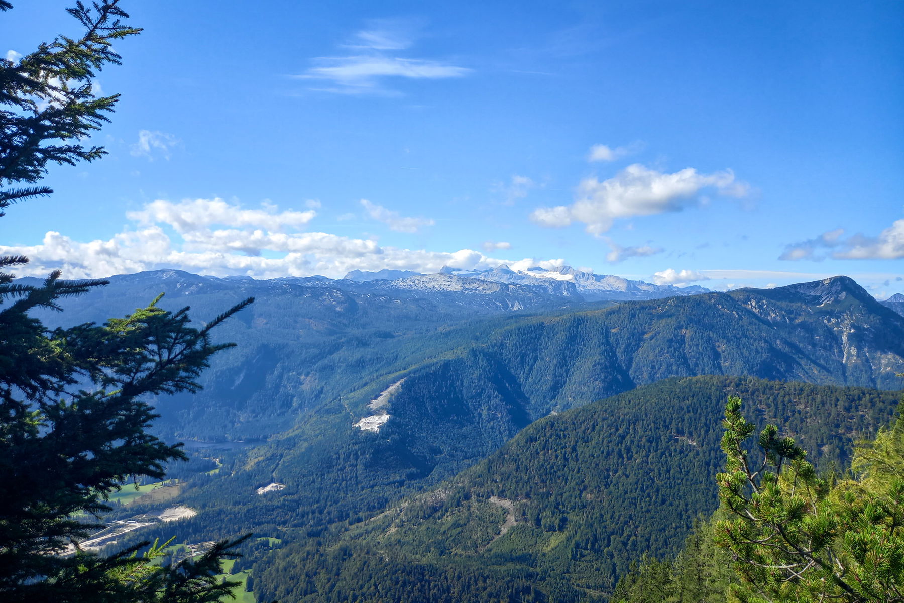 Blick zum Dachstein. Foto: Martina Friesenbichler