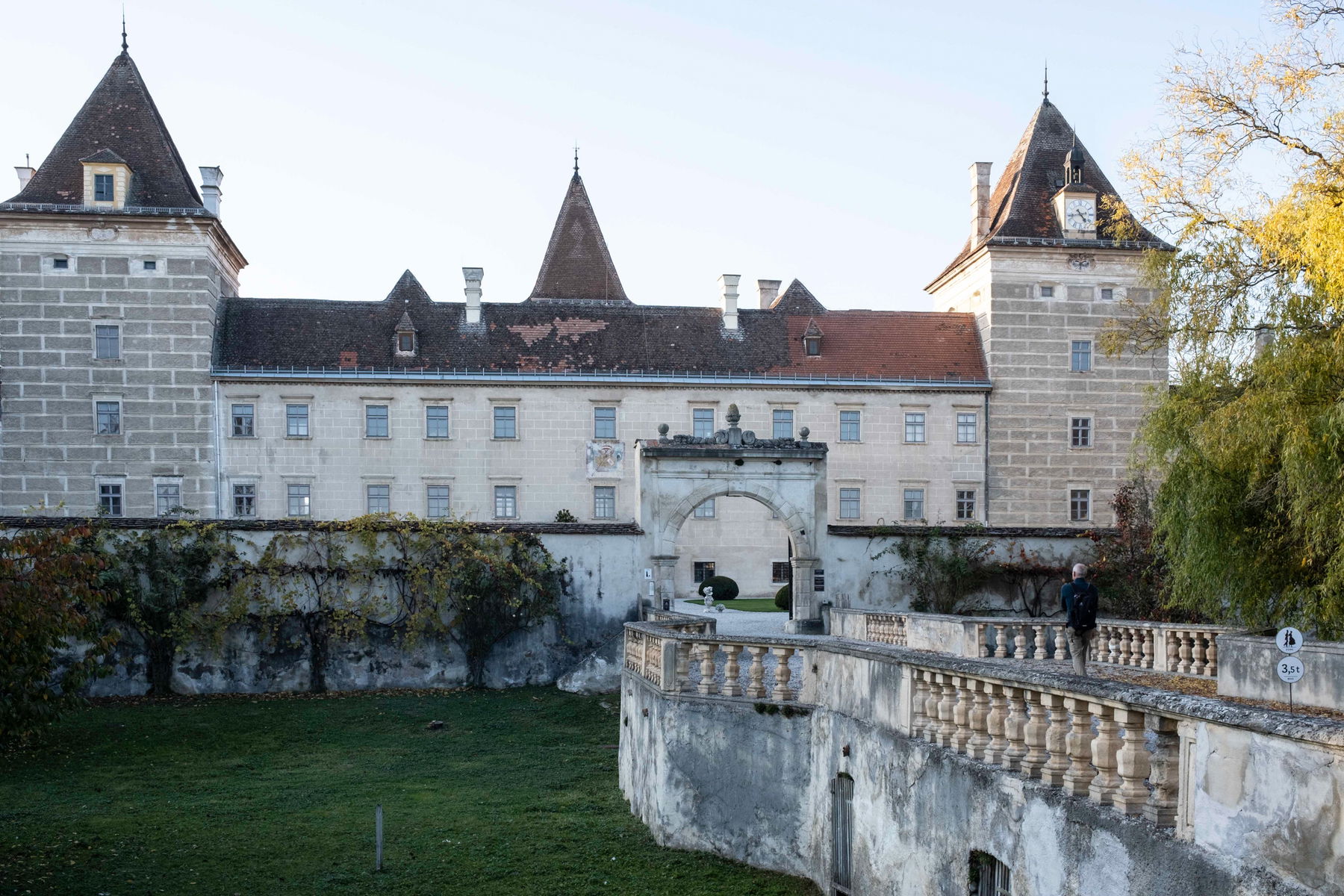 Renaissanceschloss Walpersdorf aus dem 16. Jhdt. Fotos: Birgit Reiter