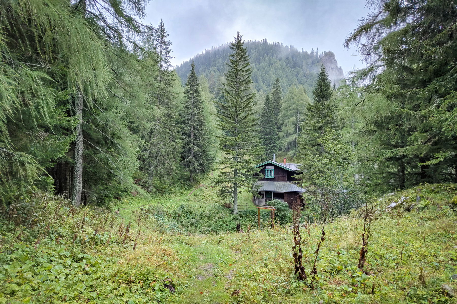 Gamseckerhütte; Reisenquerung nach dem Gupfsattel. Fotos: Simon Widy