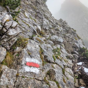 Schnee im Herbst am Zahmen Gamseck