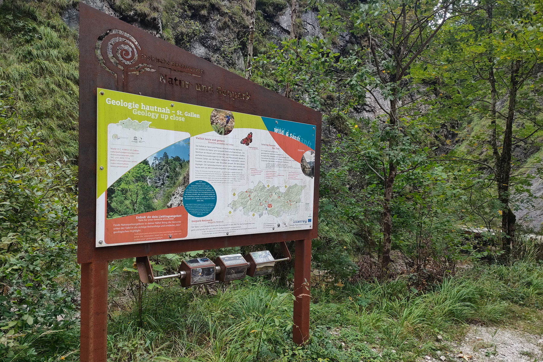 Im „Ötschergraben für Arme“ – die Spitzenbachklamm. Fotos: Manfred Hinteregger