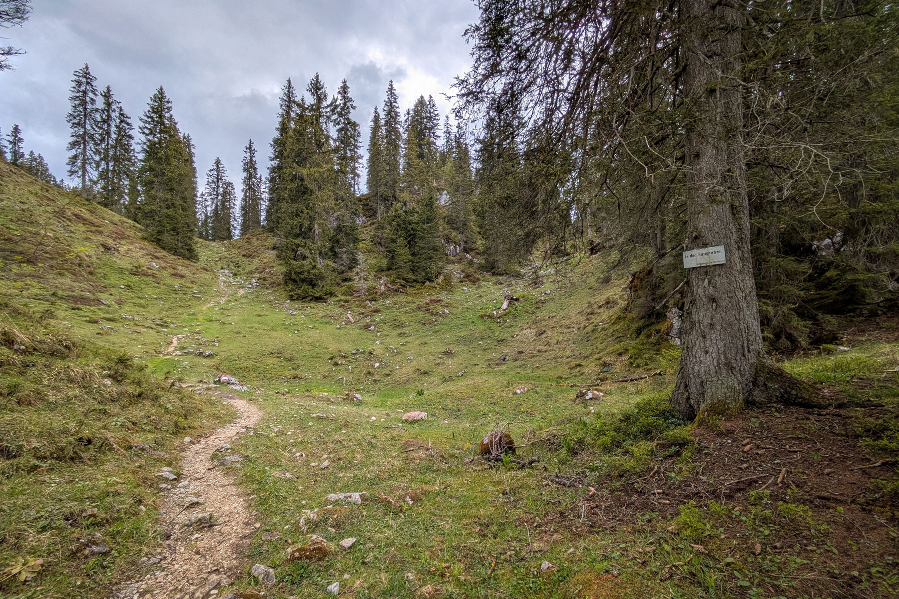 “In der Saugrube”. Foto: Anna, POW AT