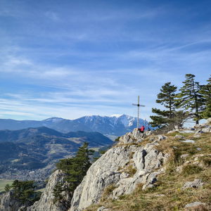 Hohe Wand im Spätherbst – Eicherthütte und Geländ