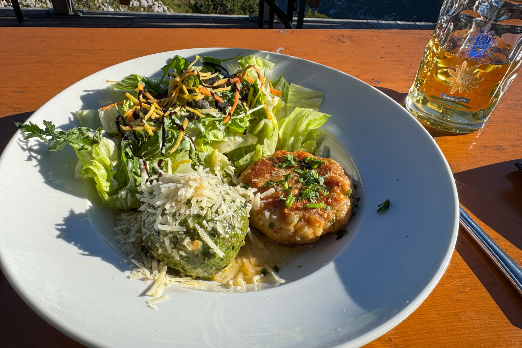 Knödel dürfen auf keiner Hütte fehlen. Foto: Bernhard Walle