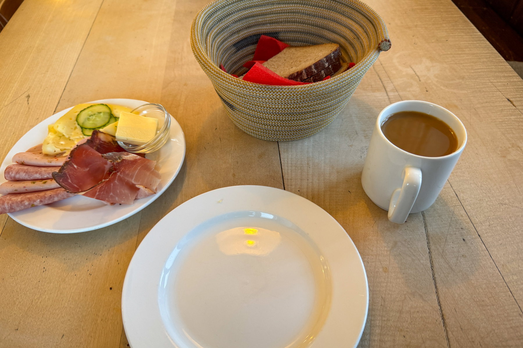 Frühstück. Foto: Bernhard Walle