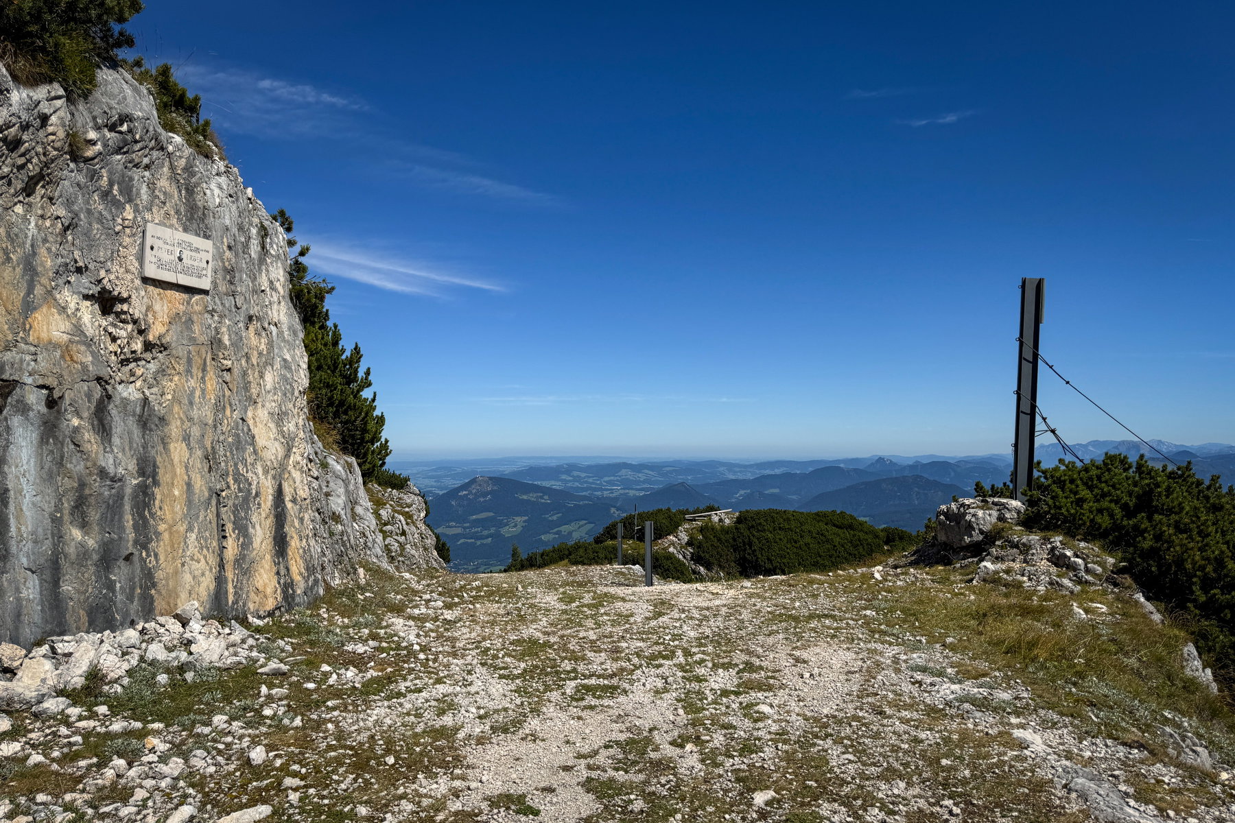 Am Fuße des Salzburger Hochthron. Foto: Bernhard Walle