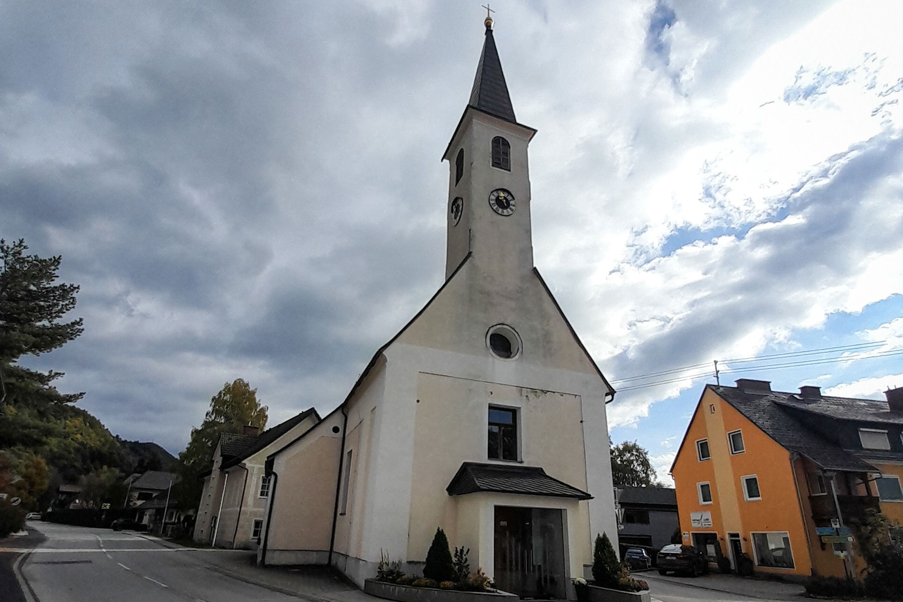 Pfarrkirche Wörschach. Foto: Martin Winter